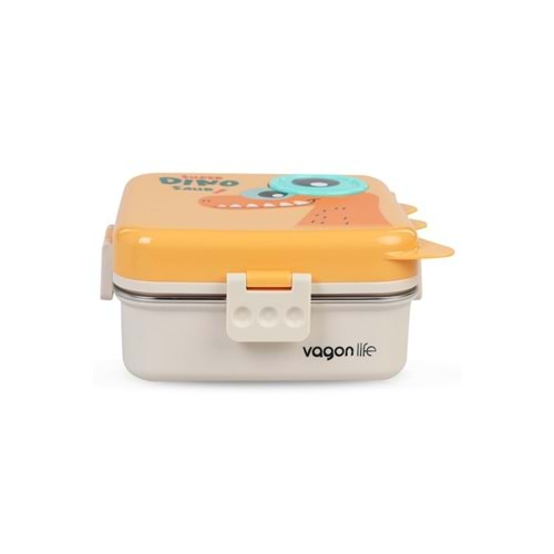Vagonlife Beslenme Kutusu Lunch Box Paslanmaz Çelik 1120 ML Bl10082-s