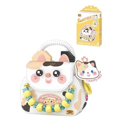 Loz Kedi Figürlü Meyve Çantası 360 Parça Oyuncak