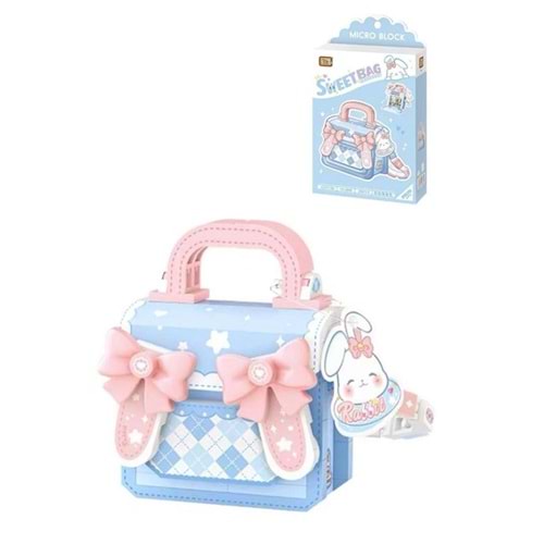 Loz Block Oyuncak Mavi Çanta 330 Parça