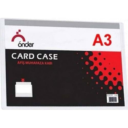 Önder Tabela Poşeti (Afiş Muhafaza Kabı) Asetat Magnetli A3