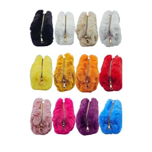 Unicus Kalem Kutu Tavşan Tüyü Peluş Xl UNCS-909 (1 Adet)