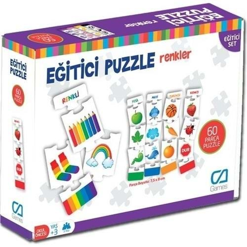 Ca Eğitici Puzzle Renkler 5029