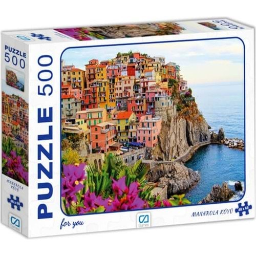 Ca Puzzle 500 Parça Manarola Köyü 7505