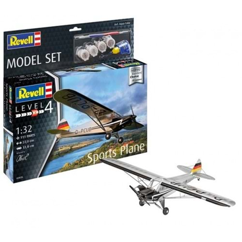 Revell Model Set Sports Plane Model Araba