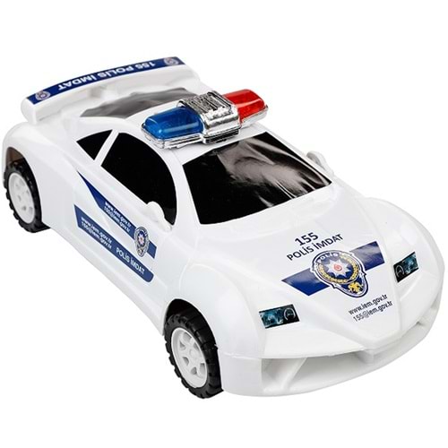 Halitcan Oyuncak Poşetli Sürtmeli Polis Arabası