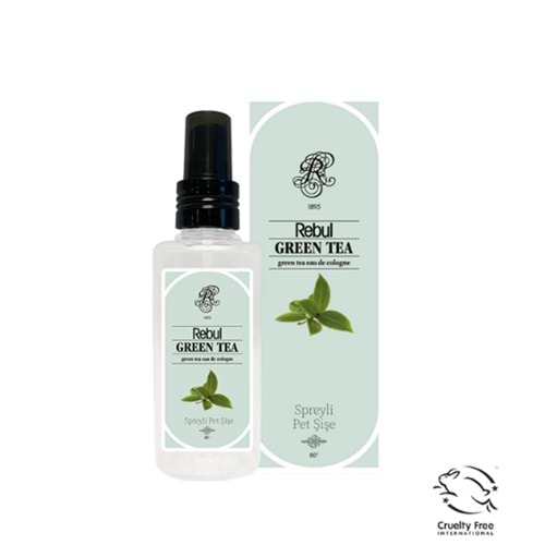 Rebul 125ml Green Tea Spreyli Kolonya Pet