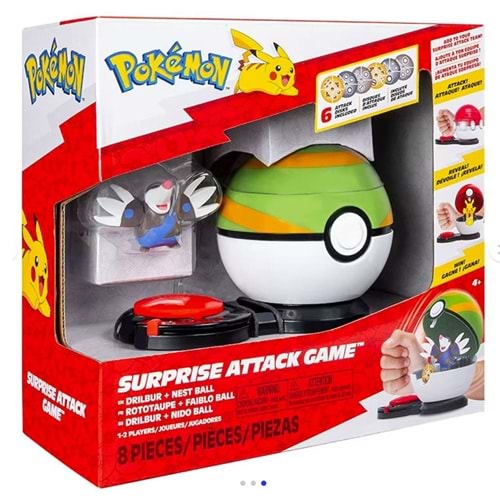 Pokemon Sürpriz Atak Oyun Seti Asorti Neco-pok/pkw2724-a