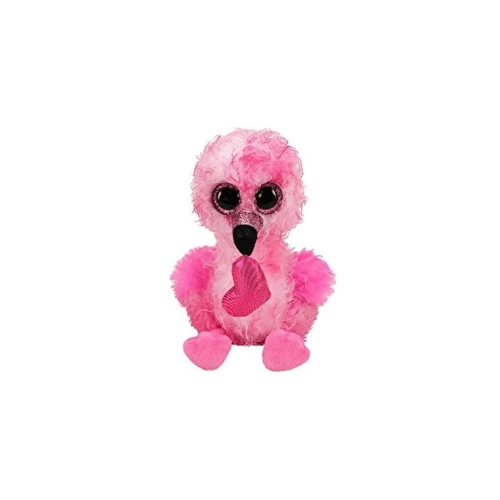 Mega Daınty Flamıngo Wıth Heart Reg Kalpli Flamingo 15 CM Peluş Oyuncak
