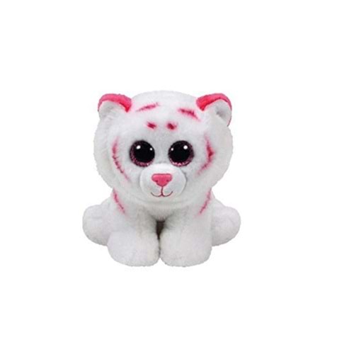 Mega Tabor - Pınk/Whıte Tıger Reg Pembe/Beyaz Aslan 15CM Peluş Oyuncak
