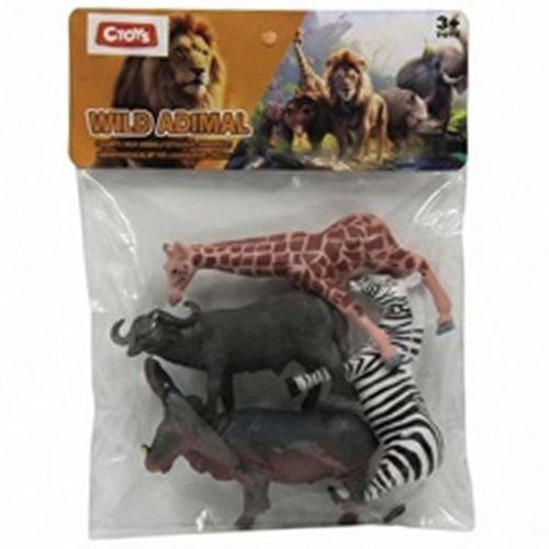 Ctoy Oyuncak Dinozor Seti 4 Prç Model-2