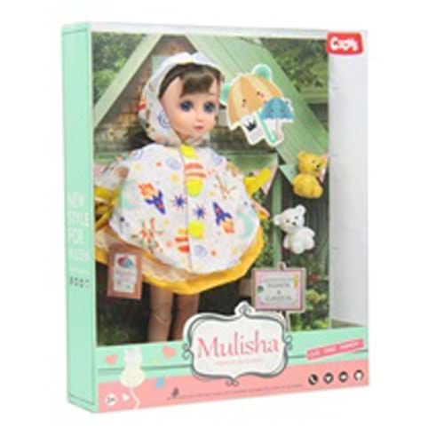 Ctoy Oyuncak Mulisha Aksesuarlı Bebek Ctoy-qj136b