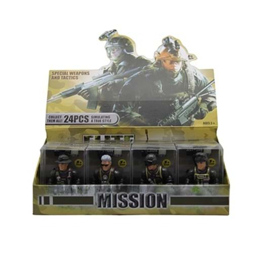 Ctoy Asker Figürü 2 Stand 4lü Ctoy-5898-d32 (1 Adet)