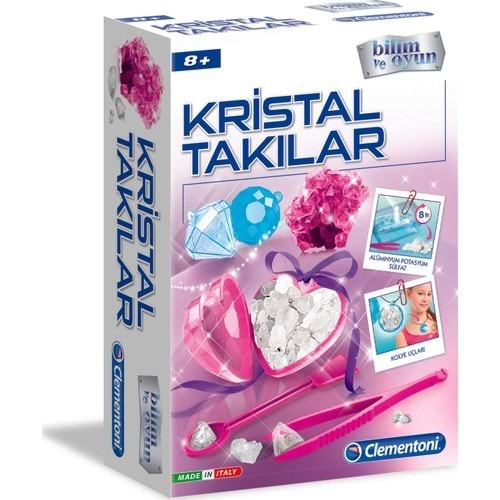 Clementoni Bilim Ve Oyun Kristal Takılar