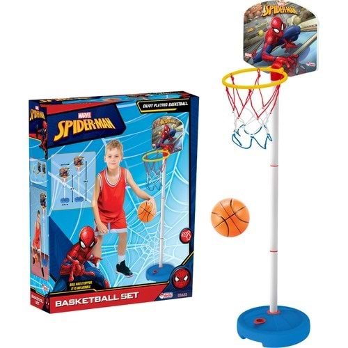 Dede Oyuncak Spiderman Küçük Ayaklı Basketbol Pota 03653