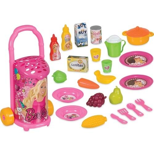 Dede Oyuncak Barbie Pazar Arabası 01508