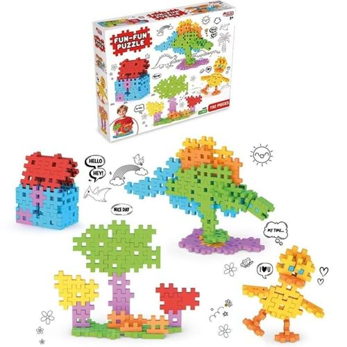 Dede Oyuncak Fun Fun Puzzle 192 Parça