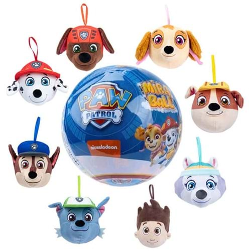 Paw Patrol Squıshy Mını Pelus Surprız Cdu28-M14115 GIO-MRW00000