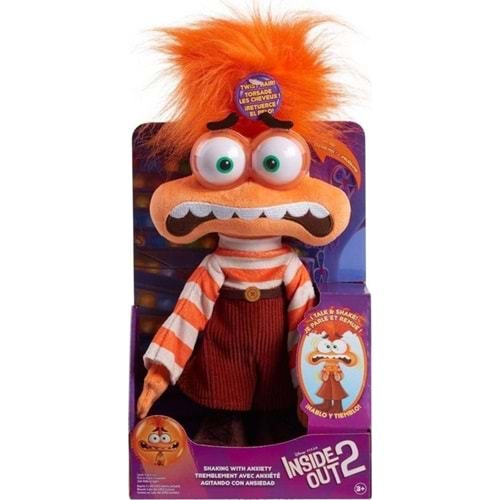 Insıde Out2 Endıse Sesli Hareketli Peluş-45514