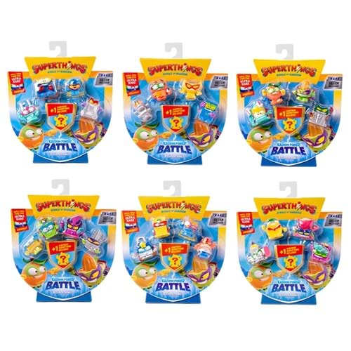 Super Things Battle 5li Mini Figur-pst15b616in00 Gıo-uph09000