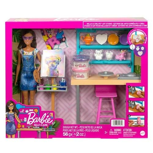 Barbie nin Sanat Atölyesi Oyun Seti HCM85