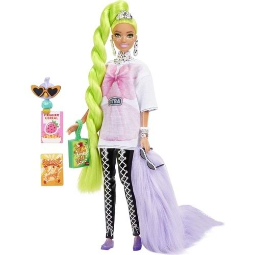 Barbie Extra Neon Saçlı Bebek MTL-HDJ44