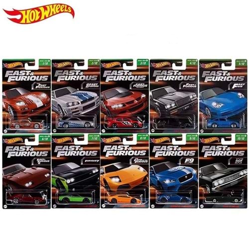 Hot Wheels Fast & Furıous Temalı Arabalar hnr88
