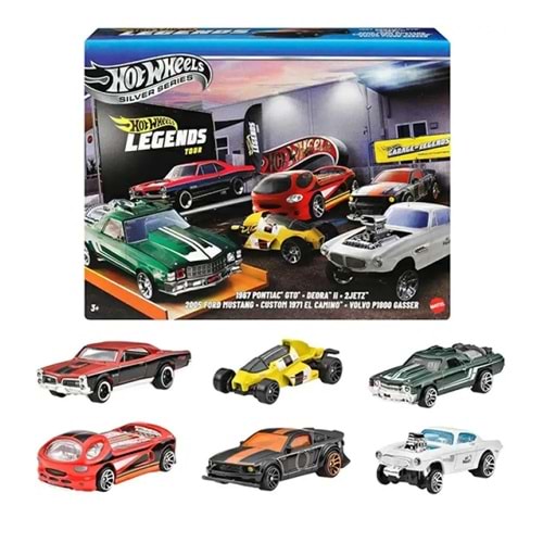 Hot Wheels Efsane Temalı Çoklu Arabalar