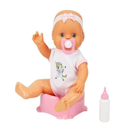 Sunman Oyuncak Boubou Altını Islatan Bebek 30 Cm 4 Sesli Aks.Büyük Kutu S02030121