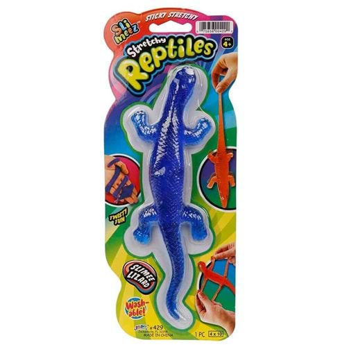 Sunman Oyuncak Streç Sticky Stretchy Yılan/Kertenkele/Timsah