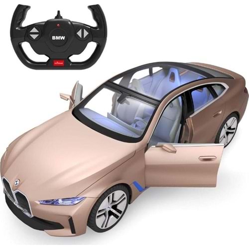 Sunman Oyuncak Uzaktan Kumandalı 1/14 F/f Bmw İ4 Concept 2.4ghz.platin Gold