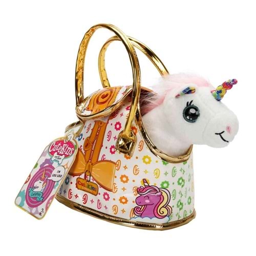 Sunman Oyuncak Peluş Unicorn Taşıma Çantalı