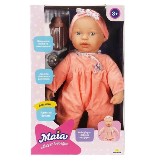 Sunman Oyuncak Maia Bebek Tilly Ağlayan Bebeğim