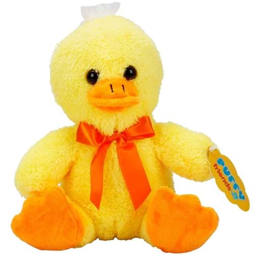 Sunman Oyucnak Peluş Ördek Oturan Kurdeleli 20cmsarı SUN-S01001038