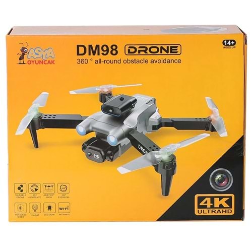 Asya Oyuncak Çift Kameralı Çantada Dron 22571-DM98