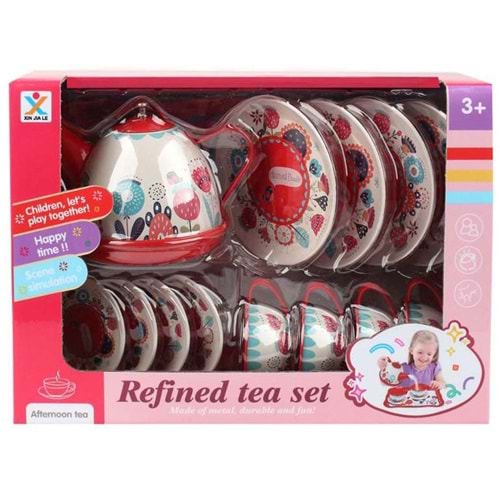 Asya Metal Mutfak Çay Seti C7953-966-D26/D29