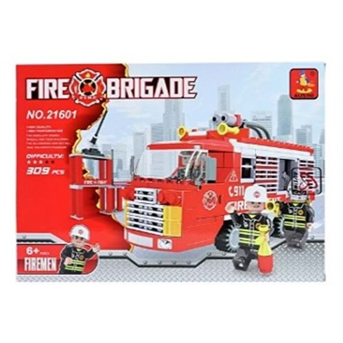 Asya Ausini İtfaiye Set 309 Parça BIG21601