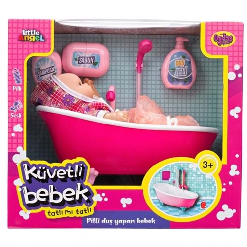 Oydaş Pilli Kuvette Duş Yapan Bebek
