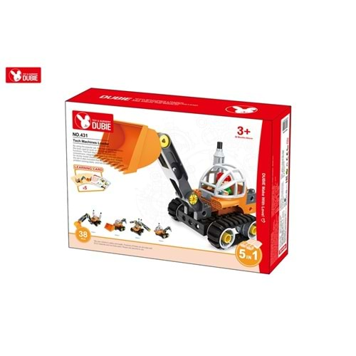 Galtoys Wange Dubıe İş Araçları 5 In 1 (+5Kart) 38 Parça GAL-431