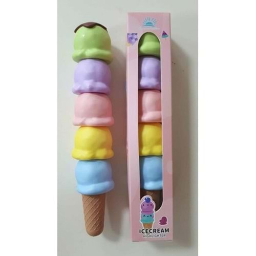 Pinco Fosforlu Kalem Dondurma 5 Li MD-069