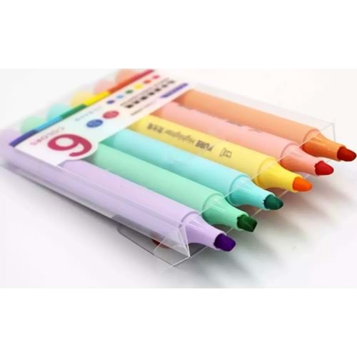 Pinco Fosforlu Kalem 6 Lı 919
