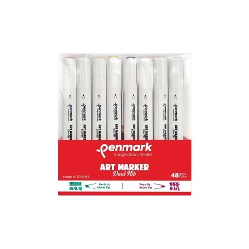 Penmark Markers Art Brush Kalem 48 Li Set