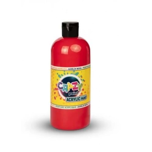 Crazy Akrilik Paint Kırmızı 550 GR 2704