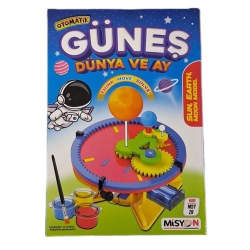 Misyon Dünya-Güneş-Ay Modeli Set Otomatik MSY-28