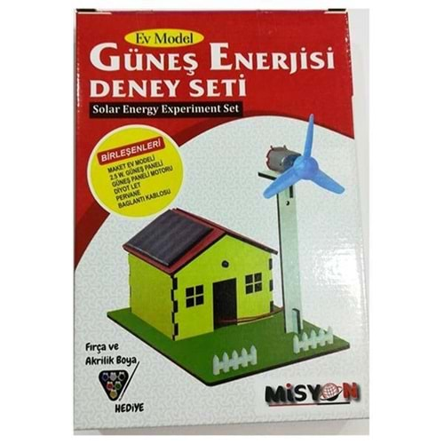 Misyon Güneş Enerjisi Deney Seti Ev Modeli MSY-29