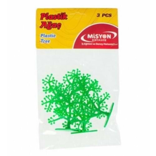 Misyon Plastik Ağaç 3 Lü Ağaç-001