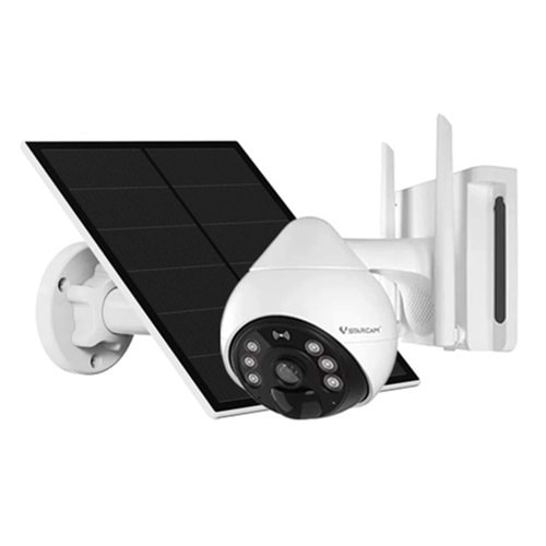 Novacom CB69-TZ 3MP 4mm Lens Vstarcam Wifi Solar Kamera