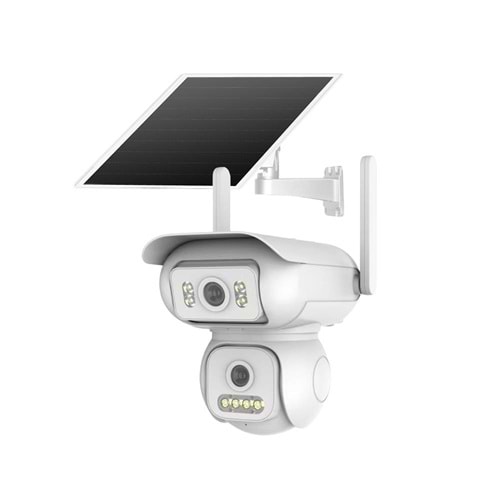 Joysee SW2 6Mp 2x2.8mm AOV Solar Wifi İki Kamera 4IR+4Led PTZ