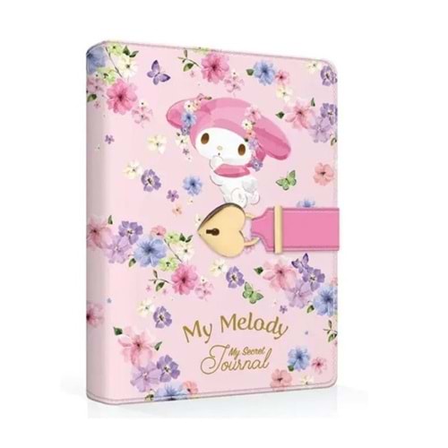 Vj My Melody Kilitli Günlük A6 192 Syf 80 Gr 525-2018