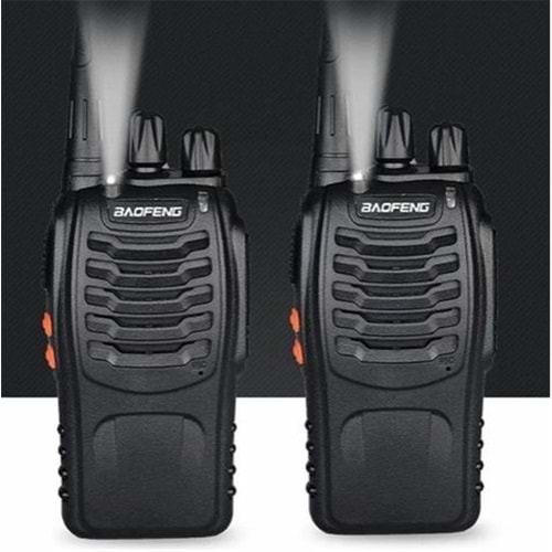 Baofeng BF-888S 5W 16 Kanal, Flaş Işıklı, Acil Durum Alarm,Haberleşme El Telsizi