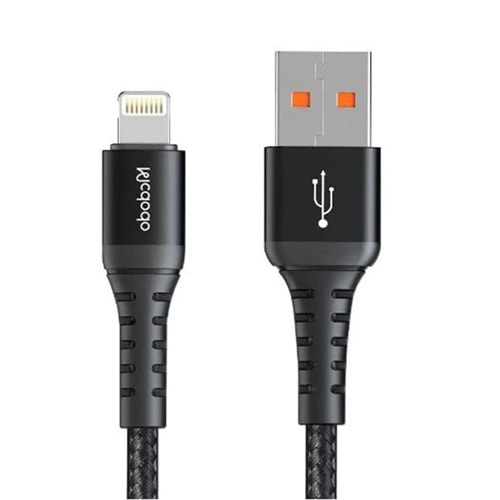 MCDODO CA-2261 USB-A TO Lightning Data-Şarj Kablosu 3A 1m - Siyah